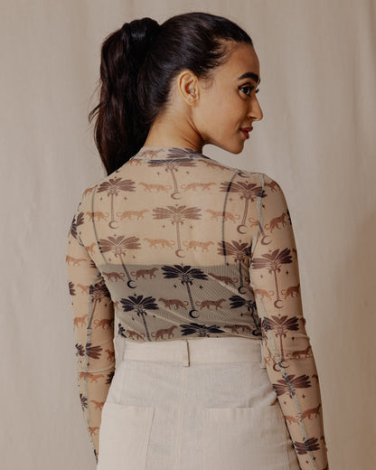 Top de malla Glam de Oasis