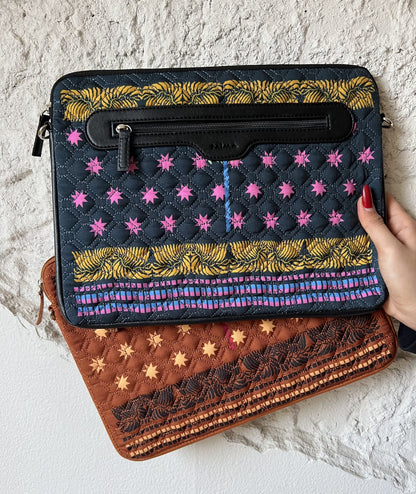 Starry Night Quilted Sleeve Dark