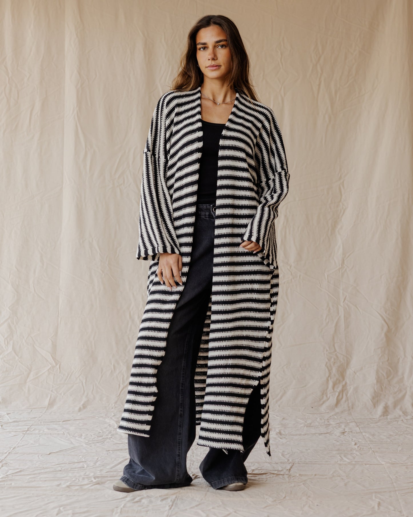 Cardigan Midnight Ripple