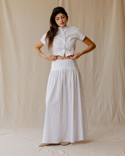 Afternoon White Skirt