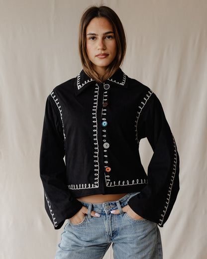 Threadspell Black Jacket