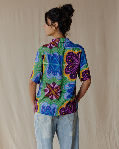 Camisa Flora Notes