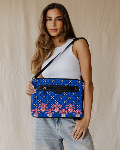 Funda Acolchada Midnight Bloom