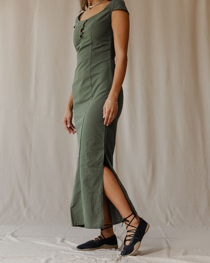 Robe Linéa Grace Olive