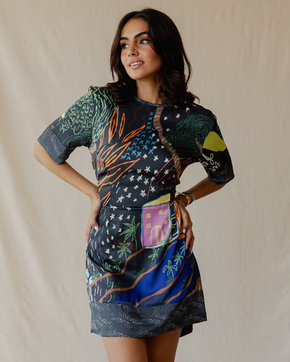 Stary Night Dress