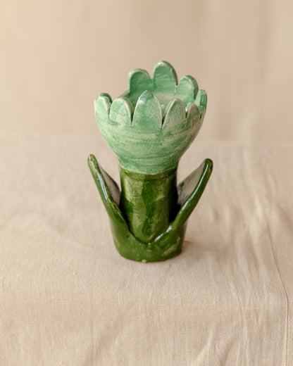 Aura Aqua Candle Holder