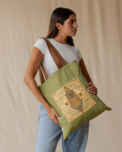 Palma X Ellie Enchanted Vase Tote Bag
