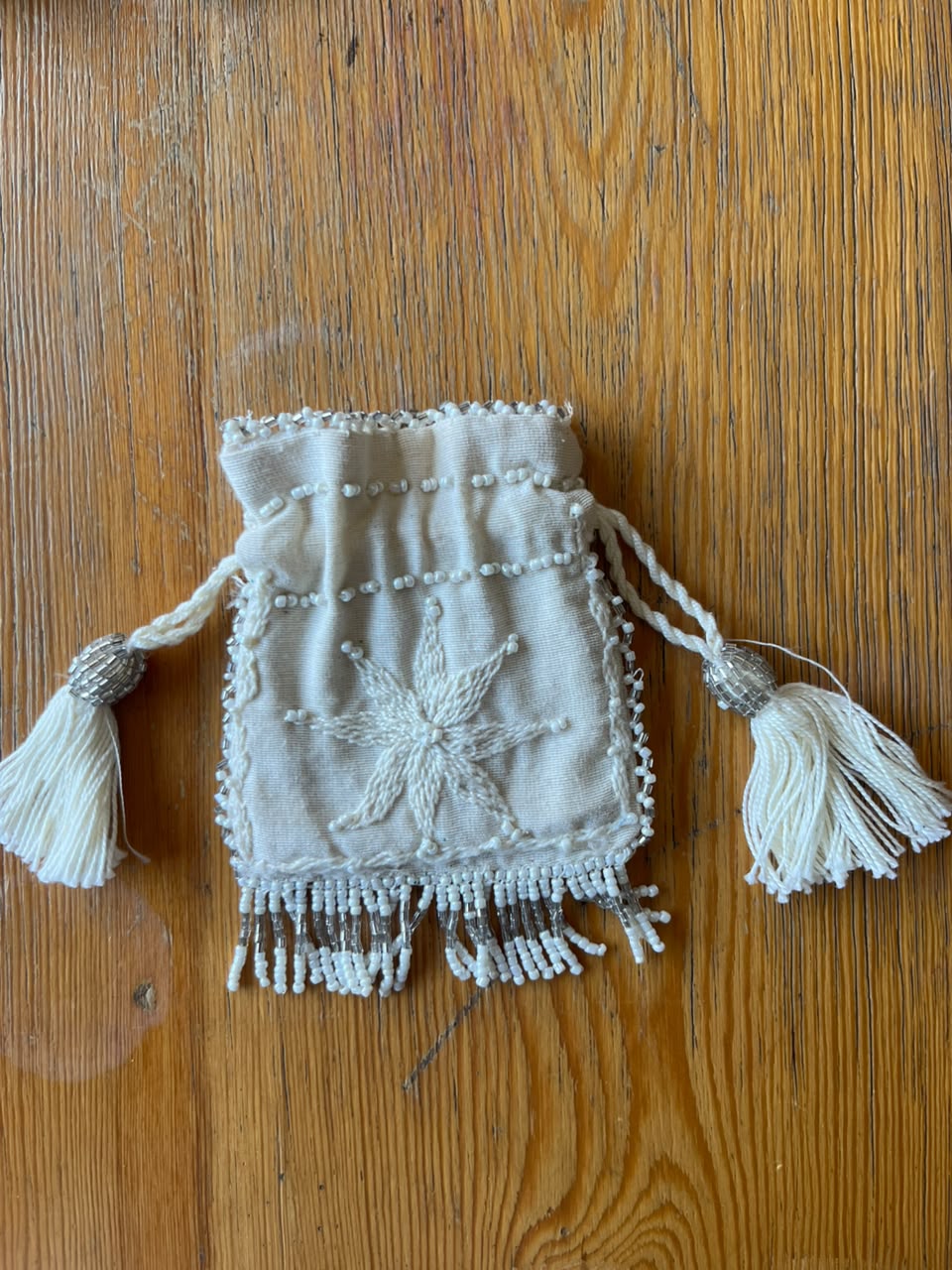 S. Candy Bag White