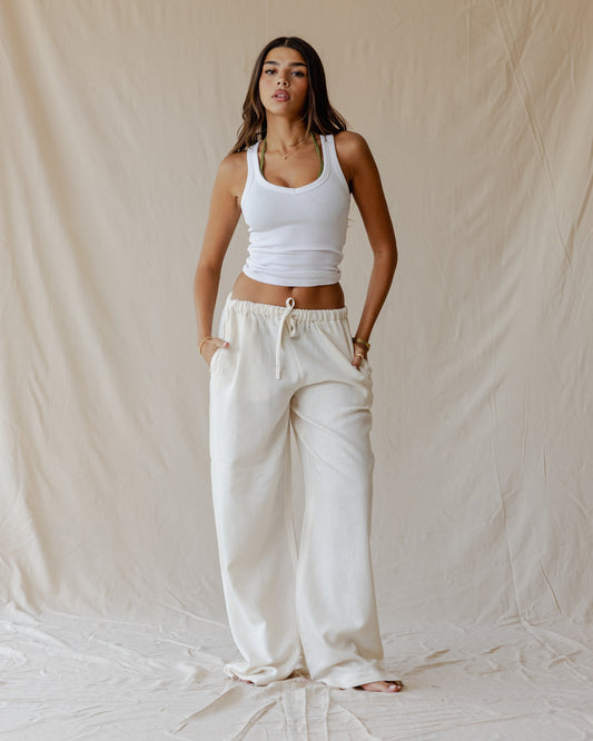 Liora Off-White Pants