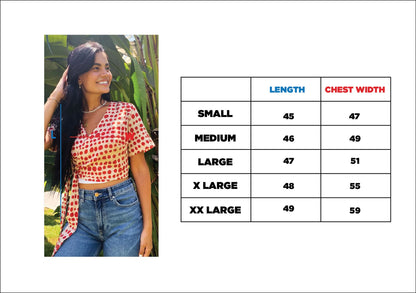 Bali Trip Top in lino color carbone