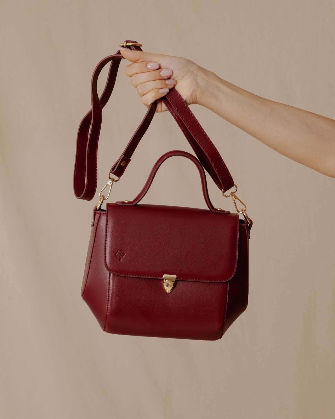 Borsa a tracolla Tropeze Borgogna