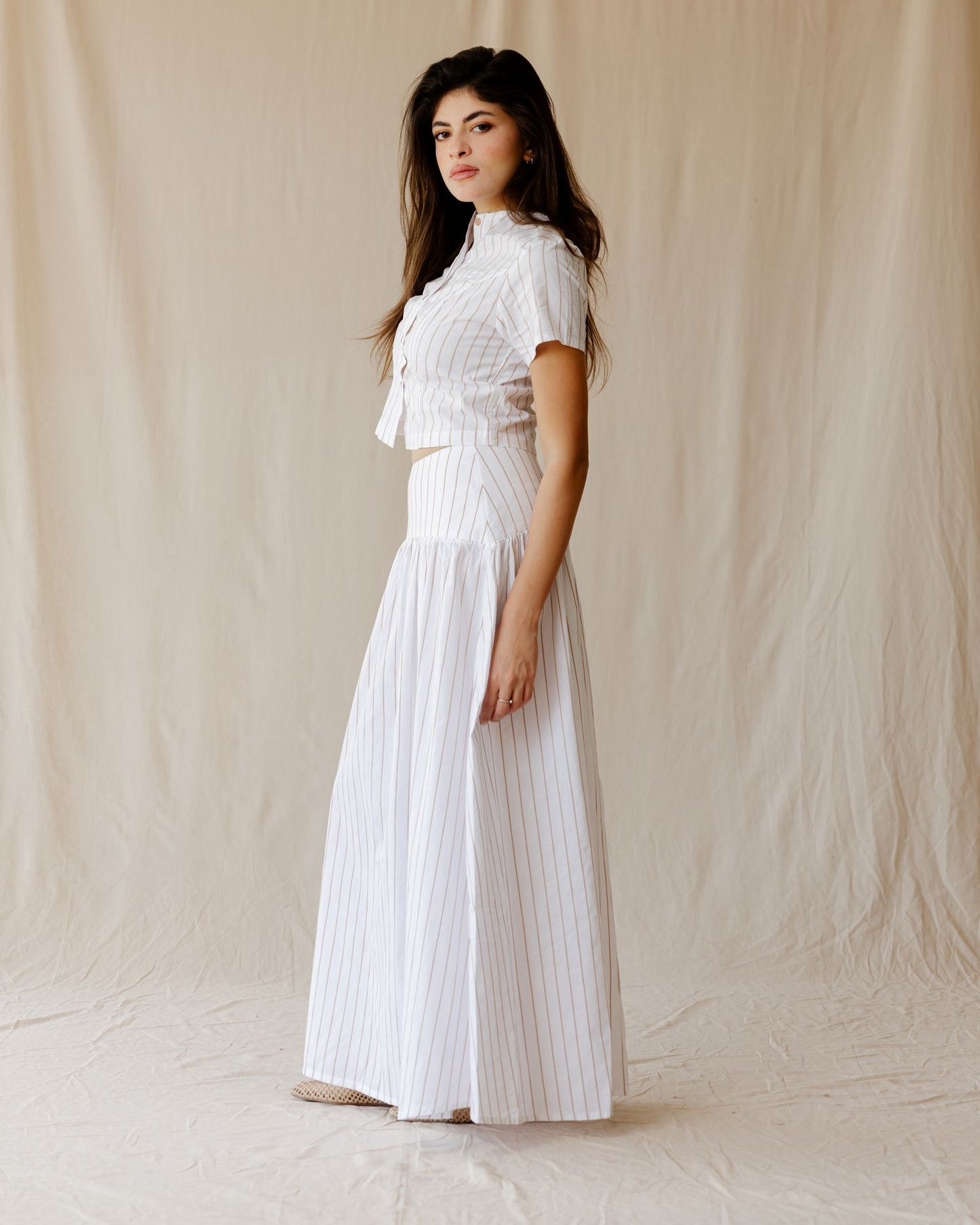 Afternoon White Skirt