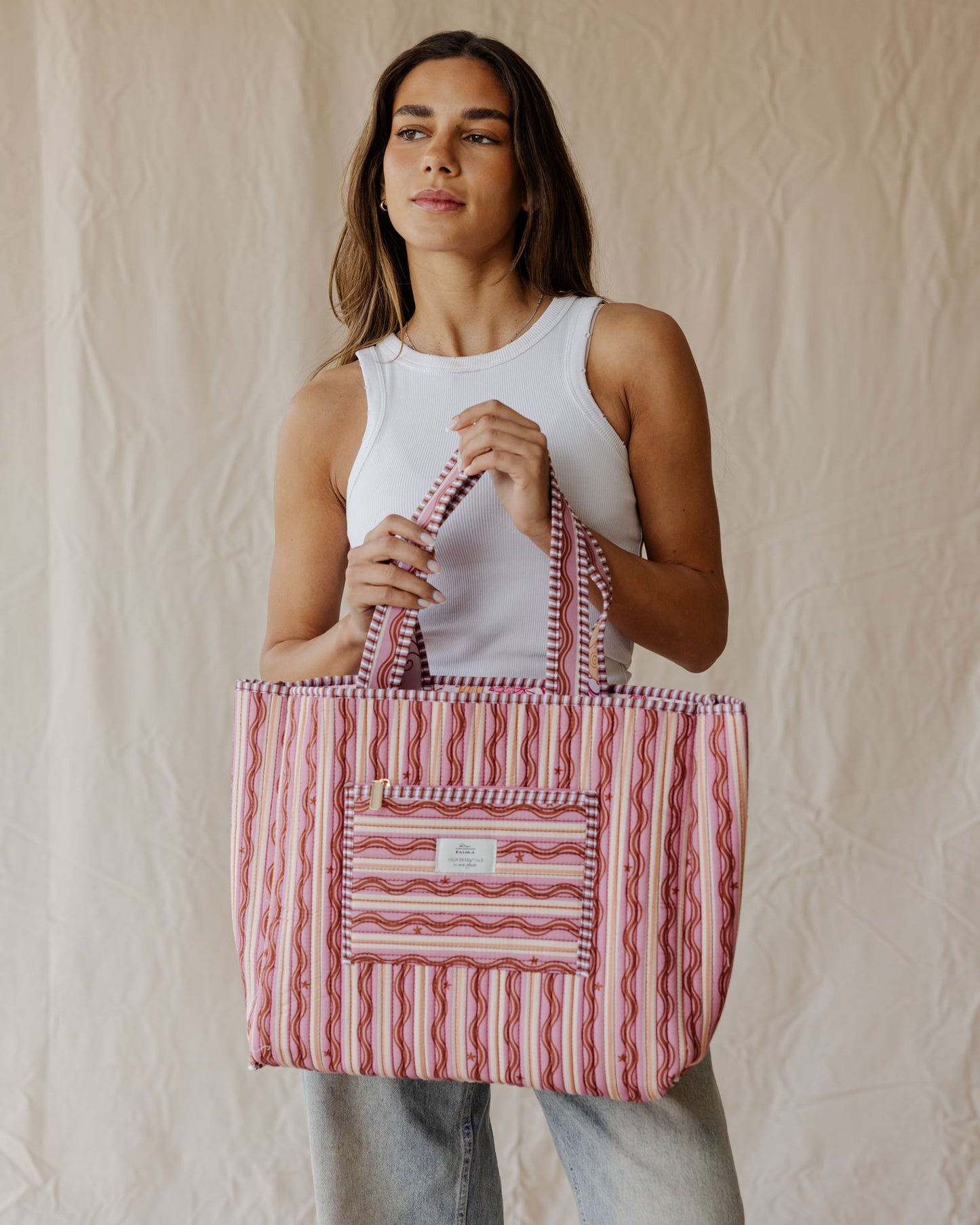 Bolsa Tote Acolchada Liminal Sky
