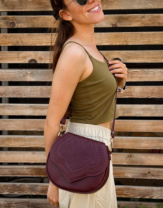 Sac croisé Jali Bordeaux