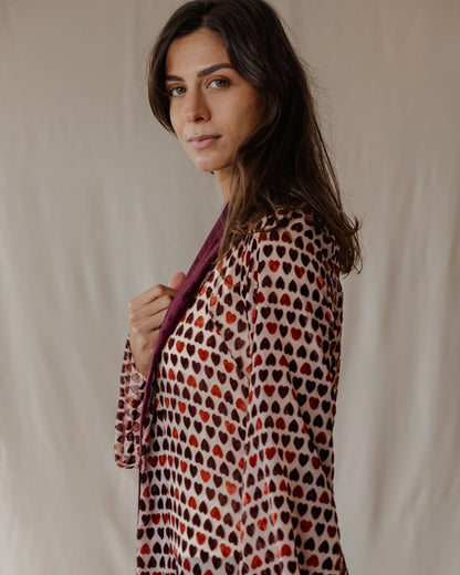 Heartscape Dreamcoat Cardigan