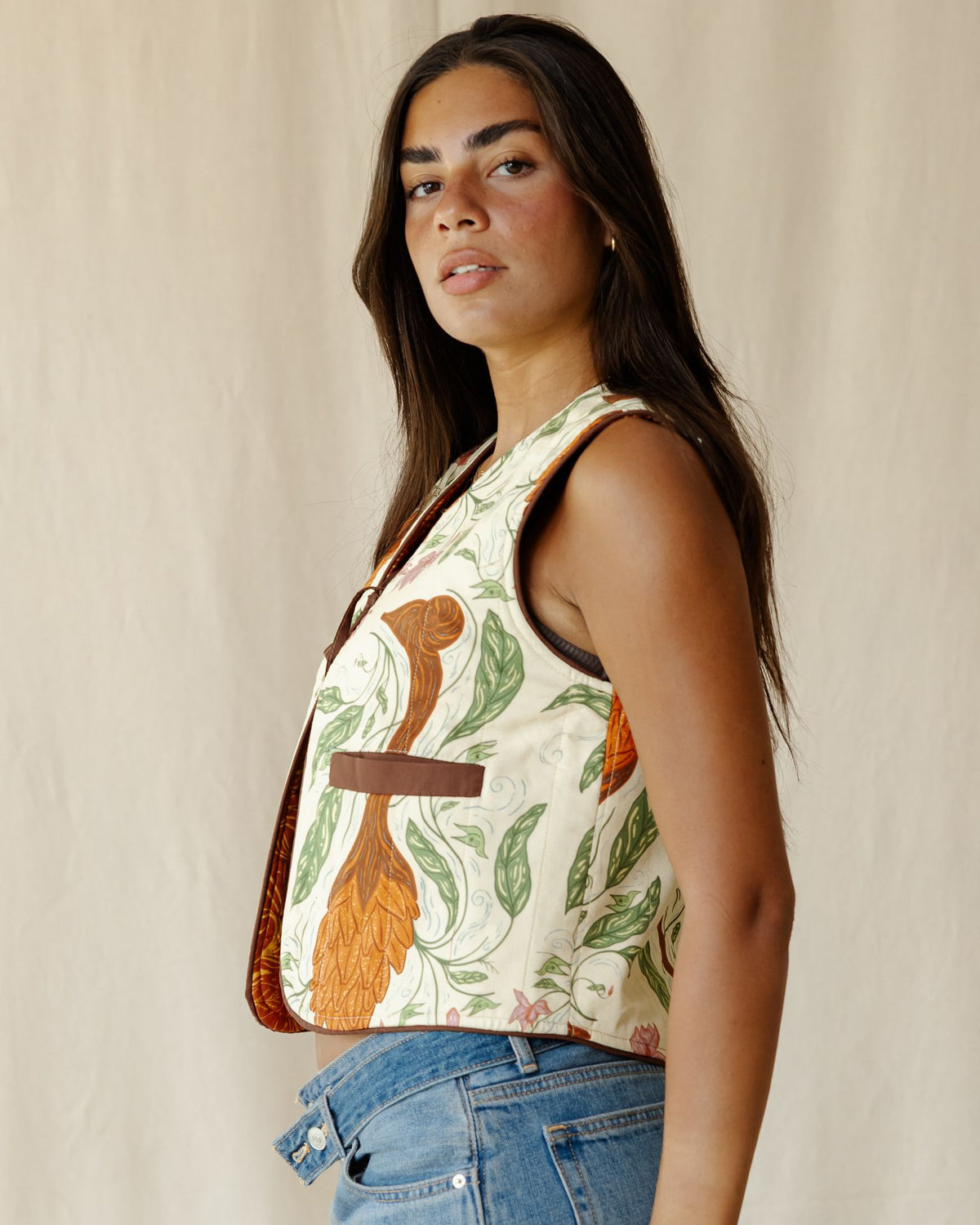 Marigold Reversible Vest