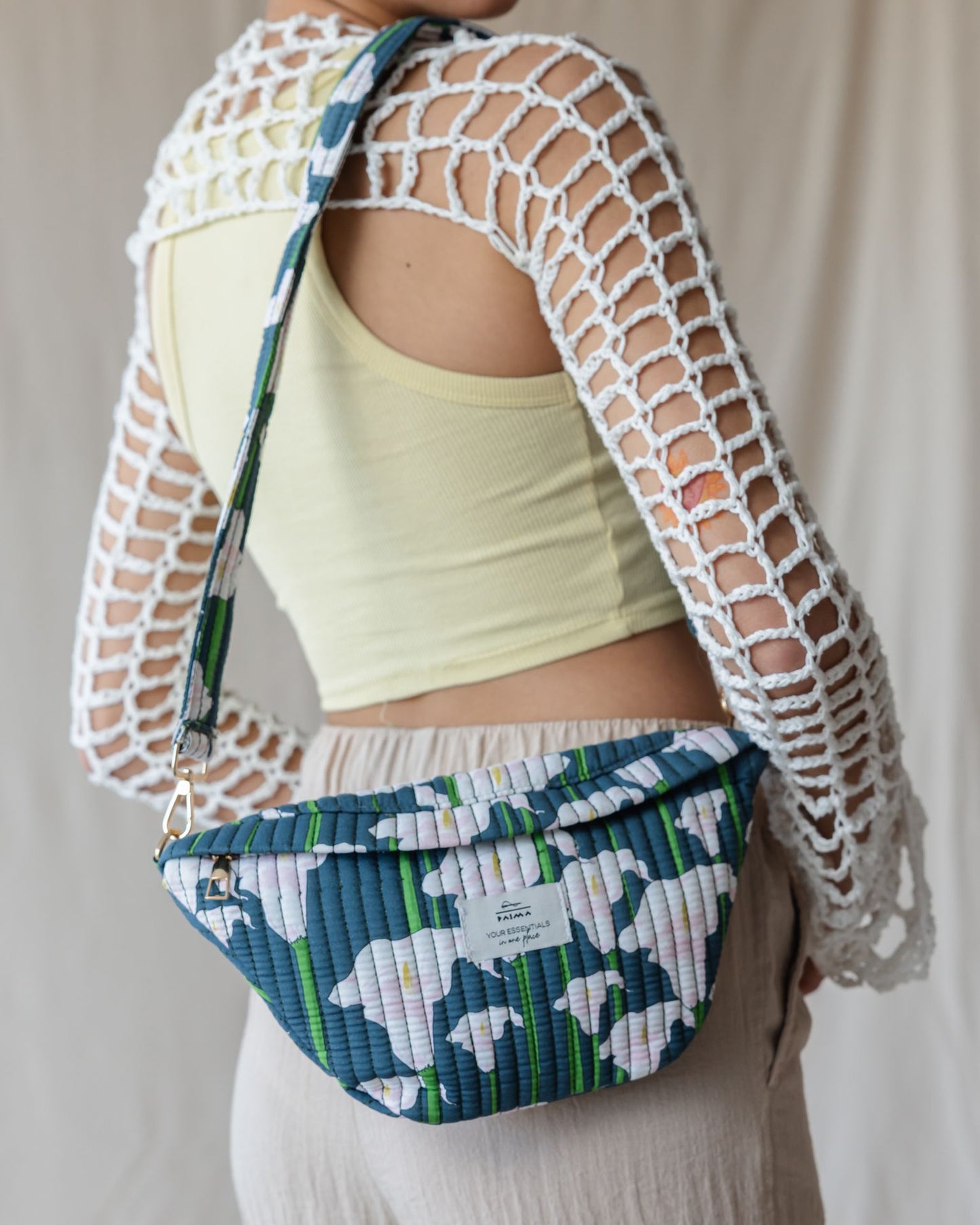 Midnight Lily Fanny Pack