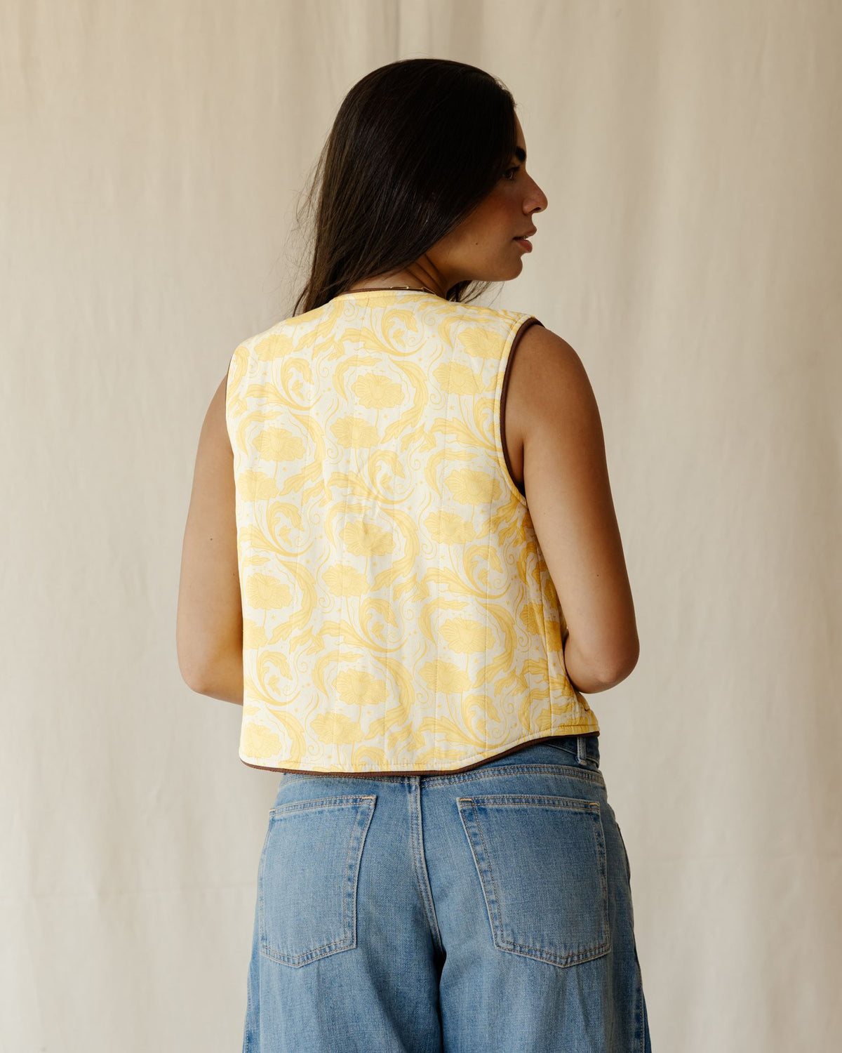 Solstice Bloom Reversible Vest