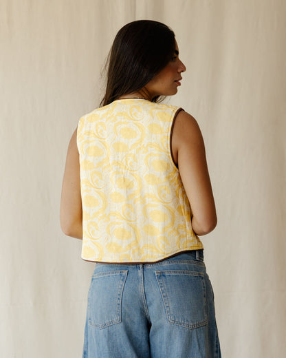 Solstice Bloom Reversible Vest