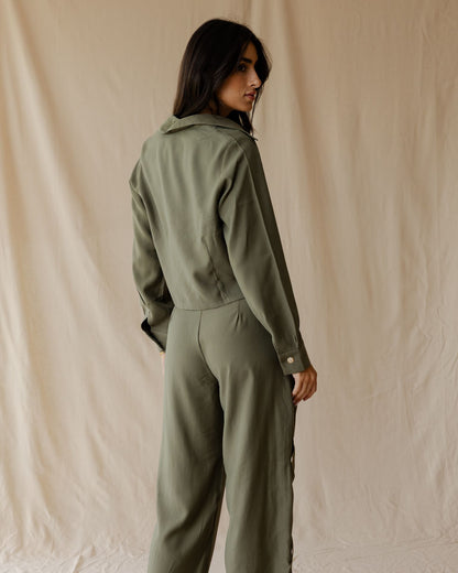 Théa Olive Shirt