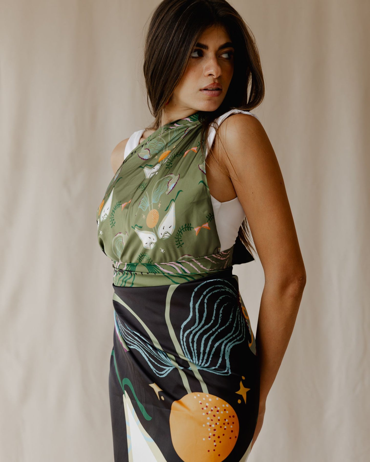 Paradise Sarong Black