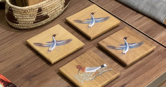 Posavasos de Madera 11x11 cm