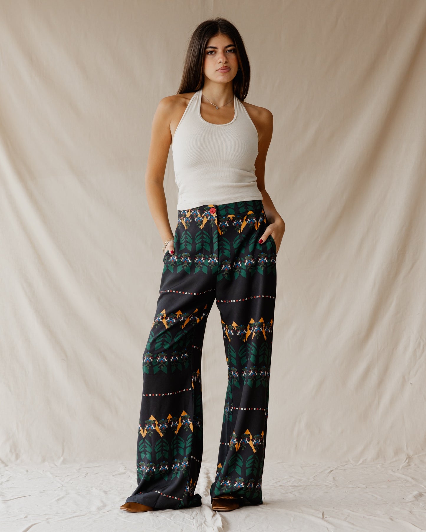 Hindu-inspirierte Hose