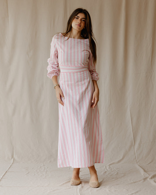 Abito rosa lecca-lecca