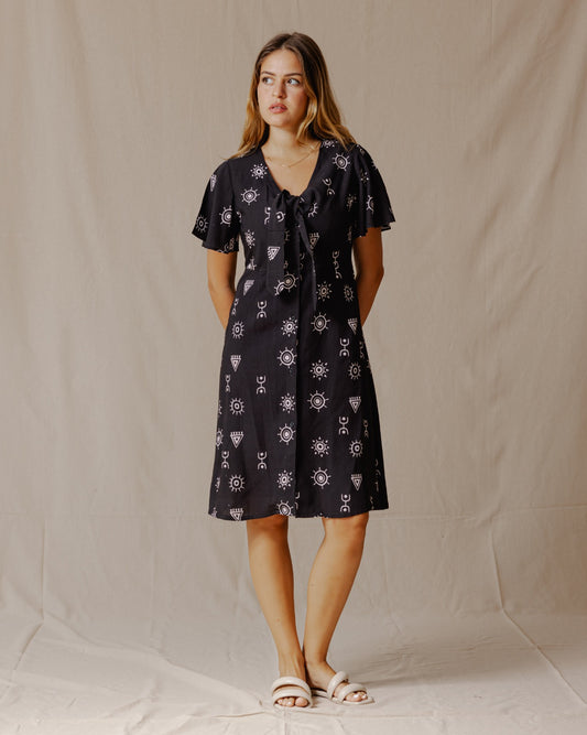 Vestido Africano Negro