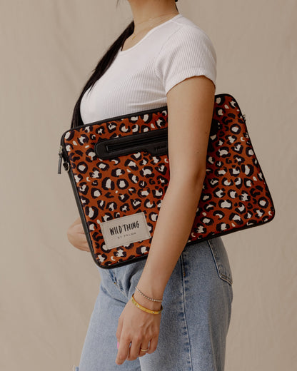 Wild Thing Laptop Sleeve Camel