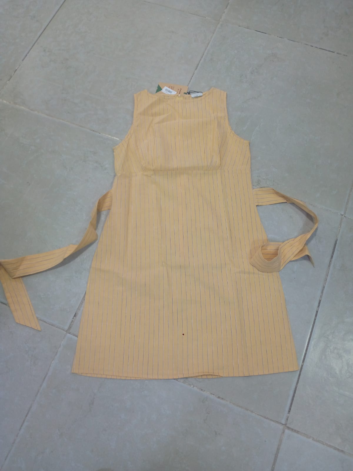 Yellow Softline Dress