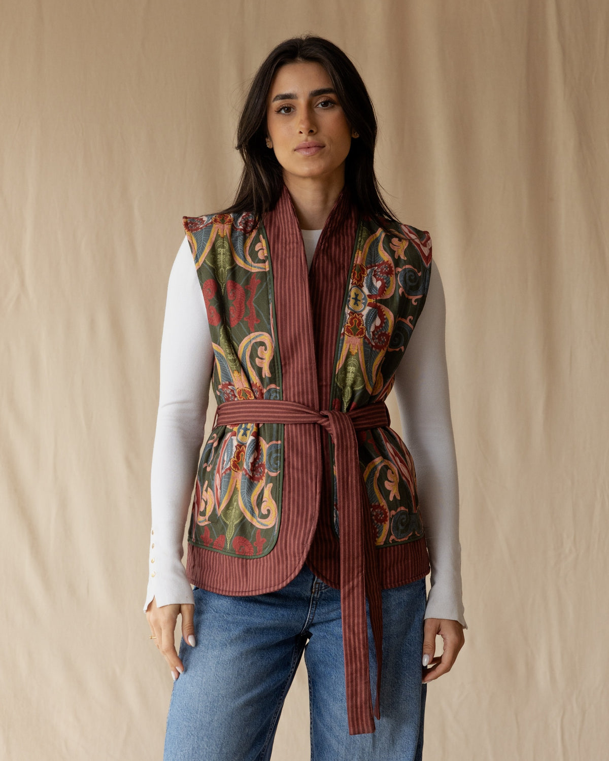 Paisley Whimsy Vest