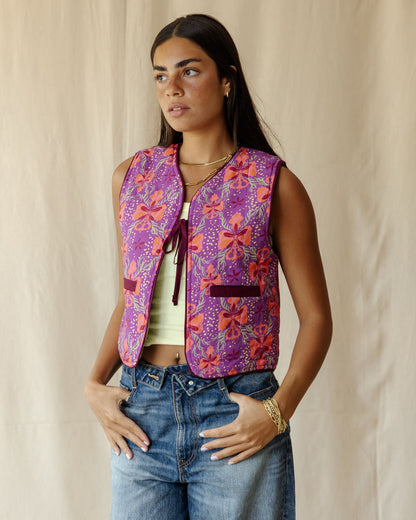 Fig & Bloom Reversible Vest
