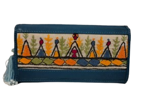 Cartera Grande Asiri - Azul