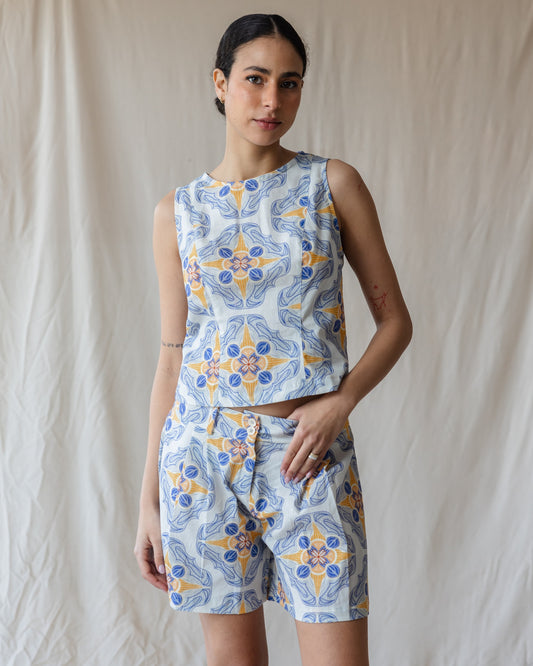 Mediterranean Star Linen Set