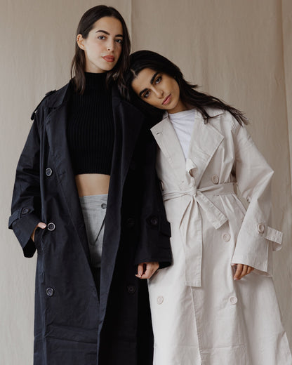 Trenchcoat Beige Relax Fit