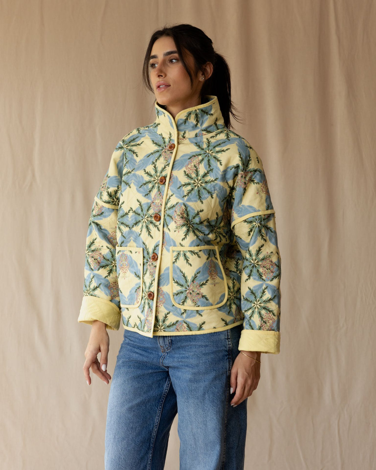 Meadow-light Quilted Jacket