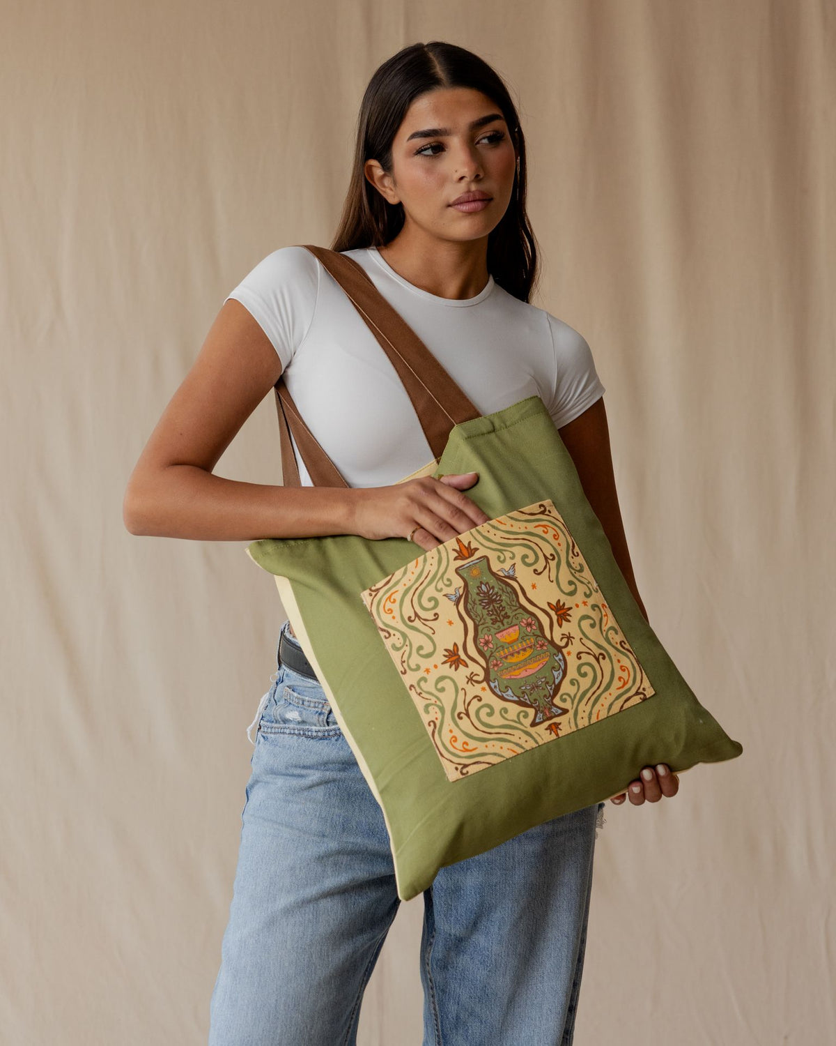 Palma X Ellie Enchanted Vase Tote Bag