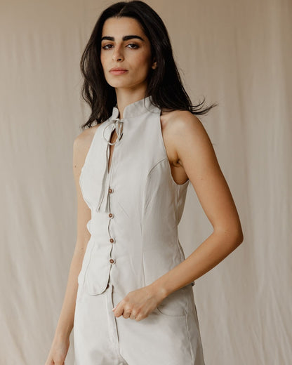 Lyra Beige Vest