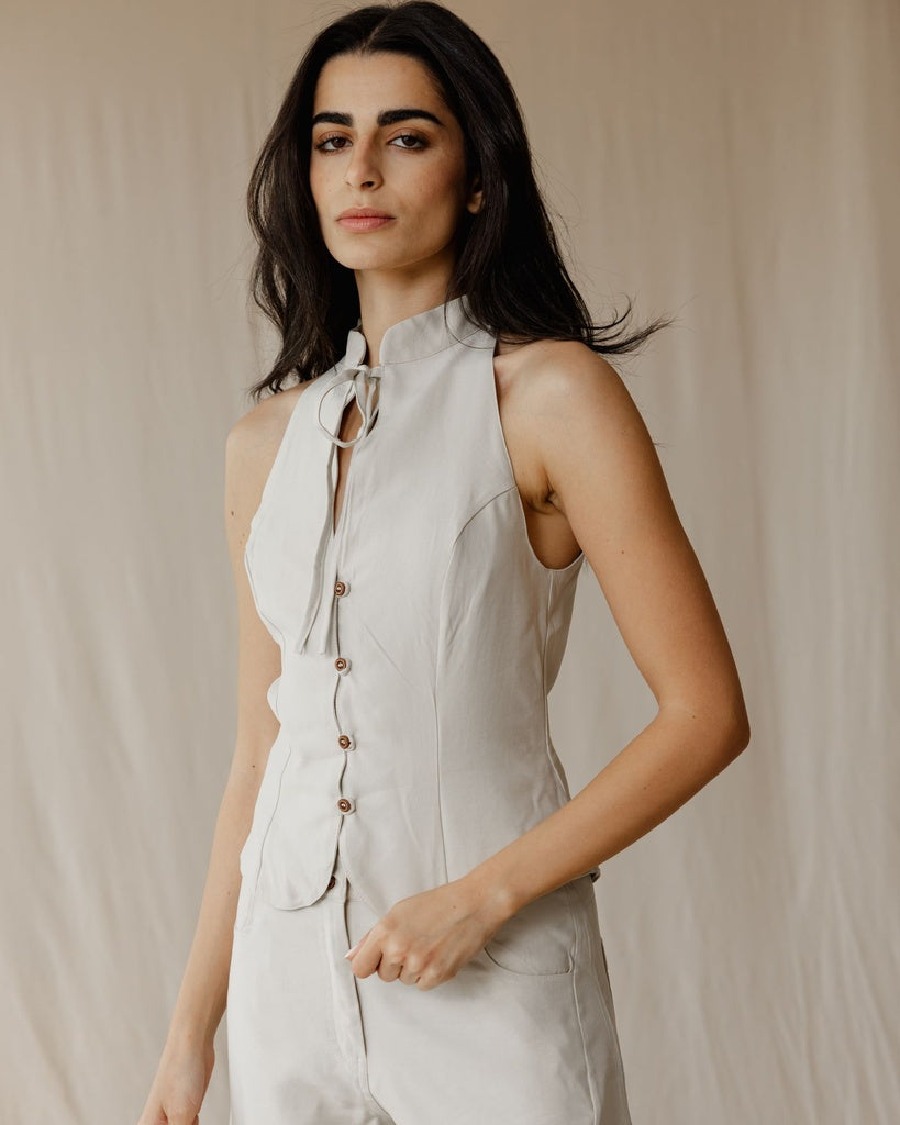 Lyra Beige Vest