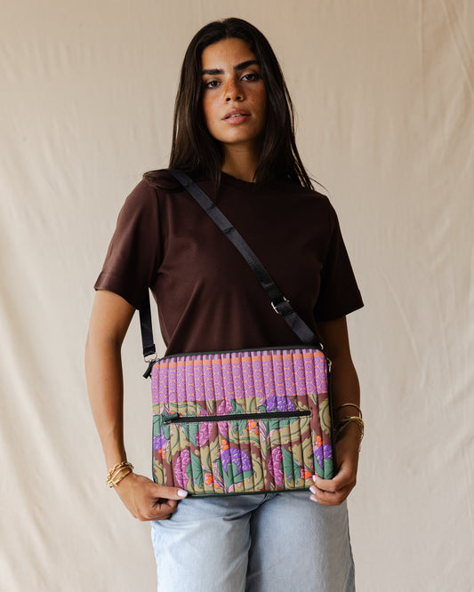 Wild Thistle Quilted Laptop Sleeve