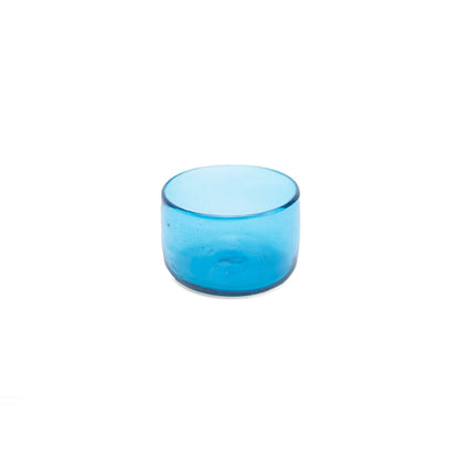 Recycled Glass Bowl Blue