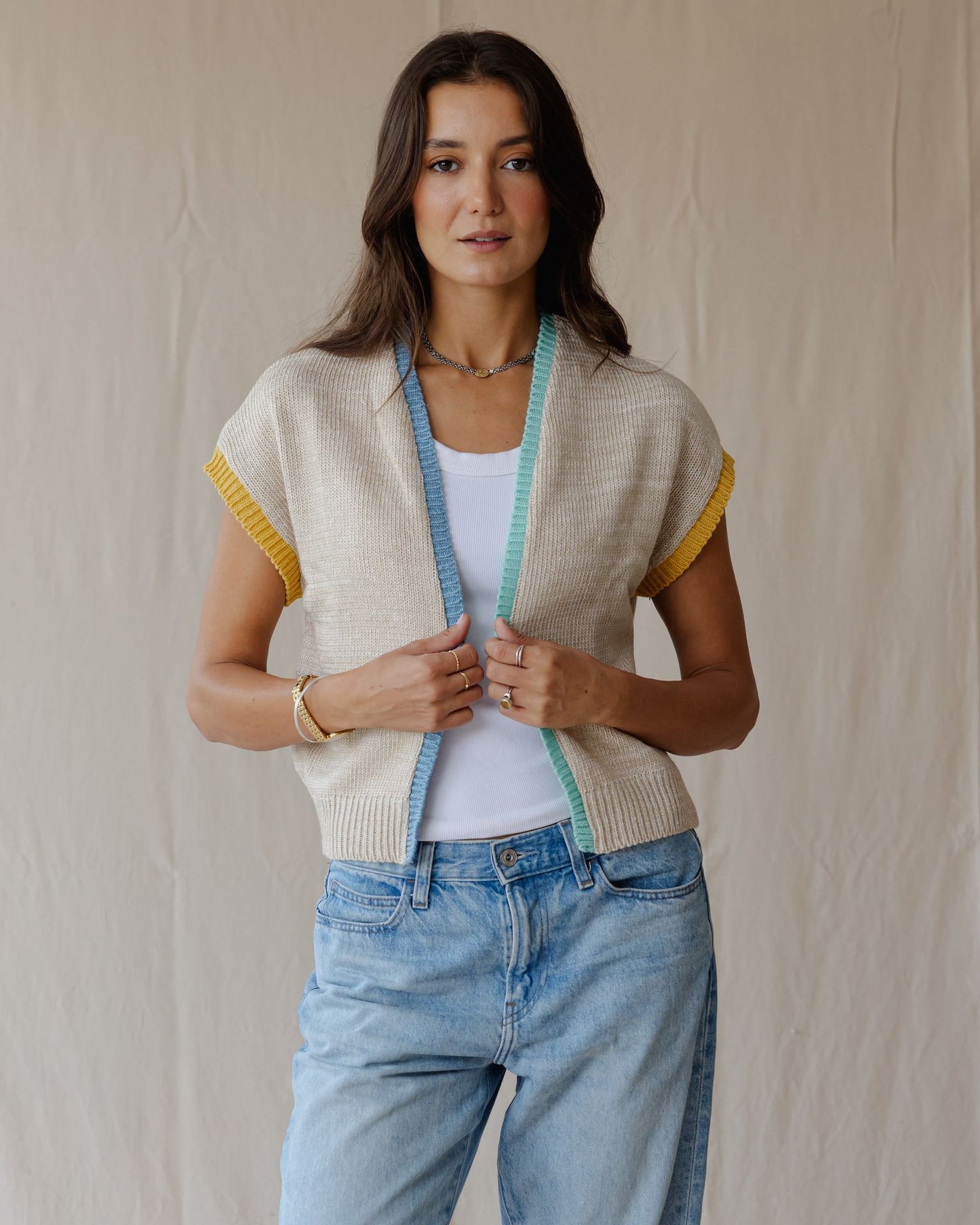 Pastelle Knit Vest
