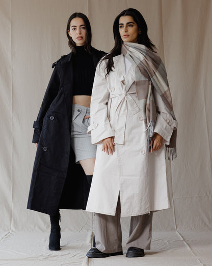 Trenchcoat Beige Relax Fit
