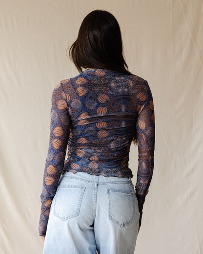 Eclipse Garden Mesh Top