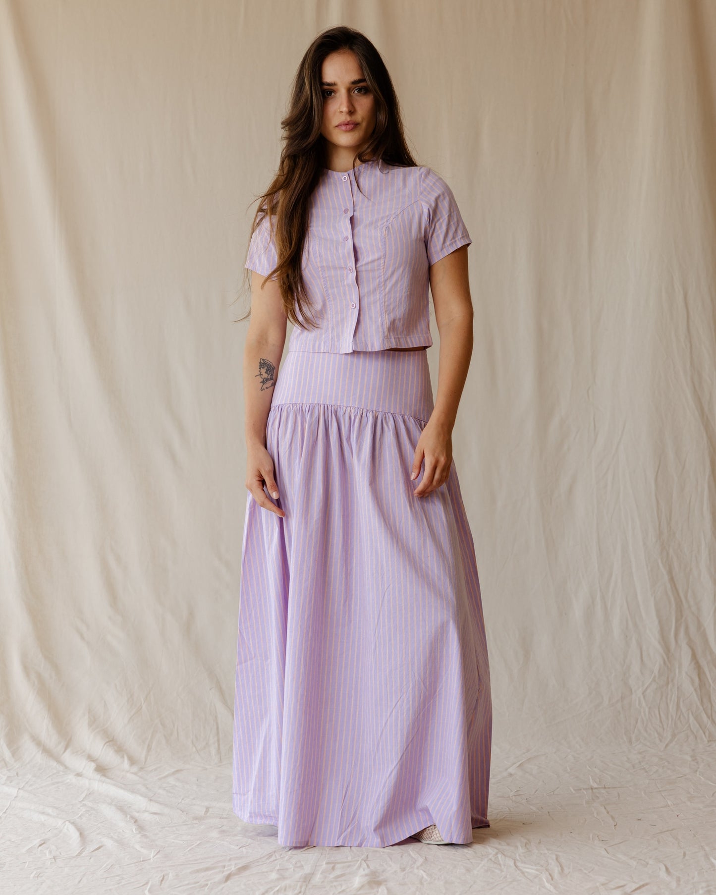 Afternoon Purple Skirt