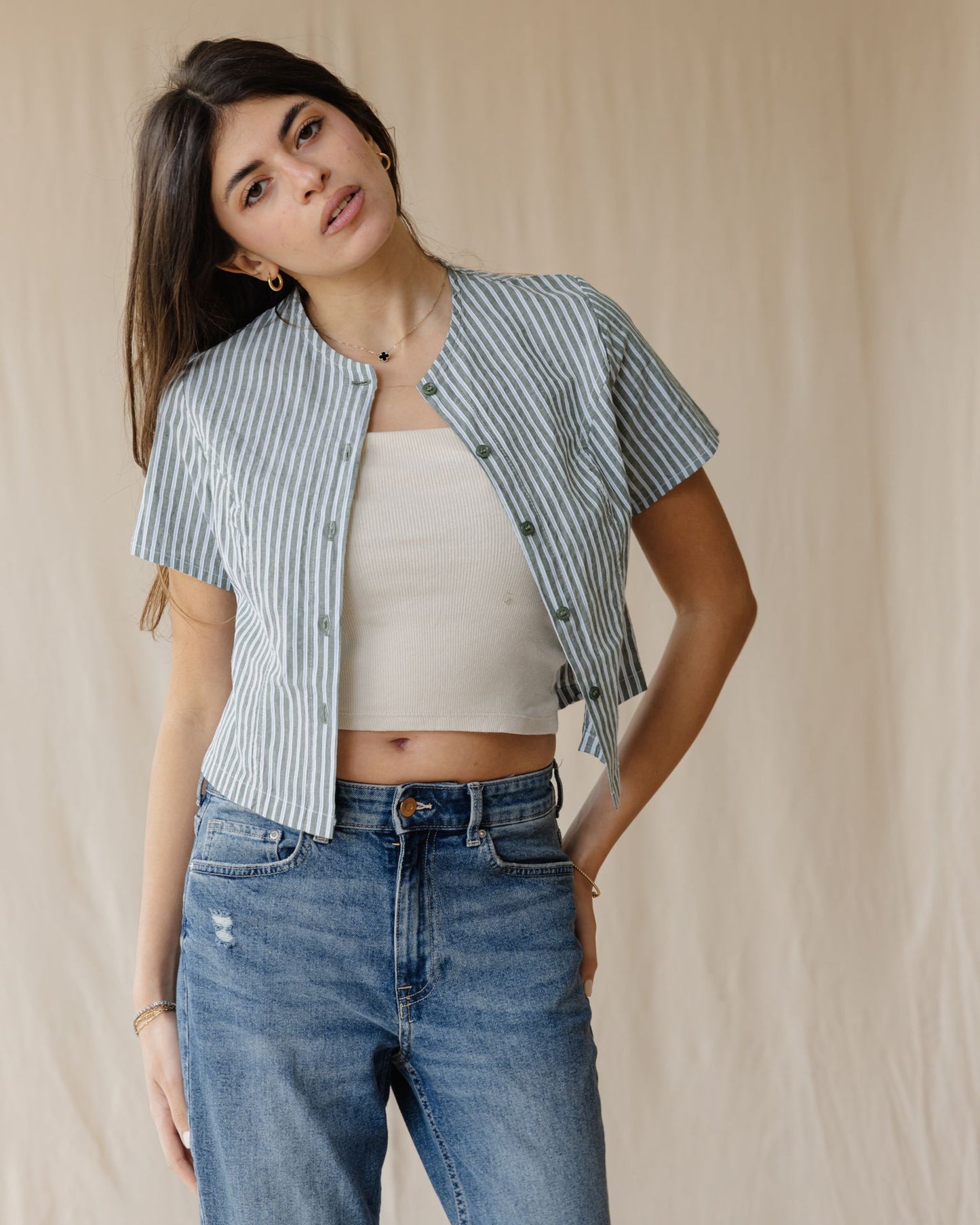 Afternoon Sage Shirt