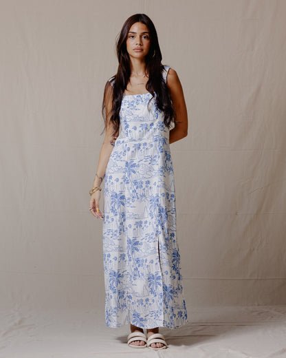 Vestido Palm Coast Azul