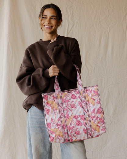 Bolsa Tote Acolchada Liminal Sky