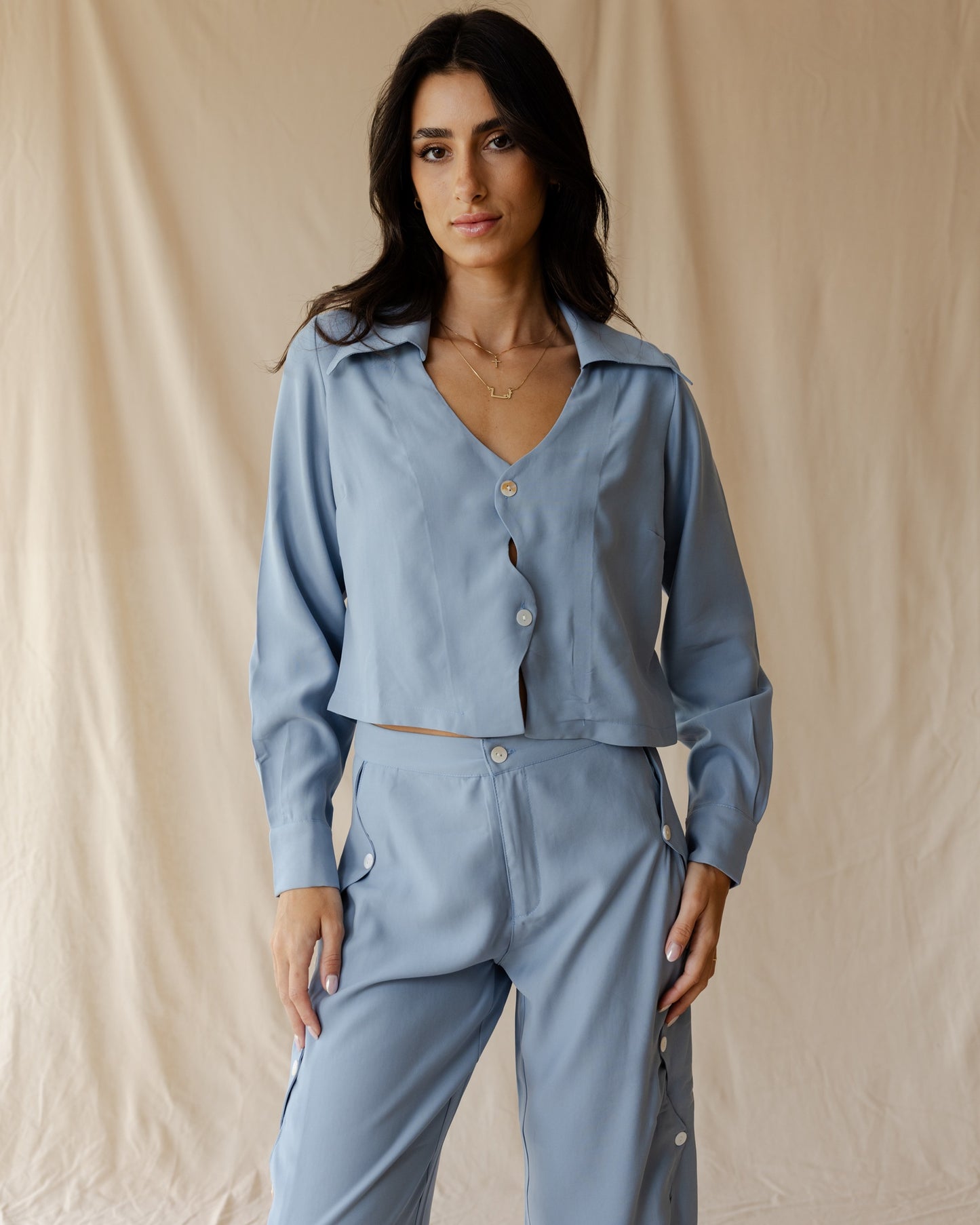 Théa Blue Shirt